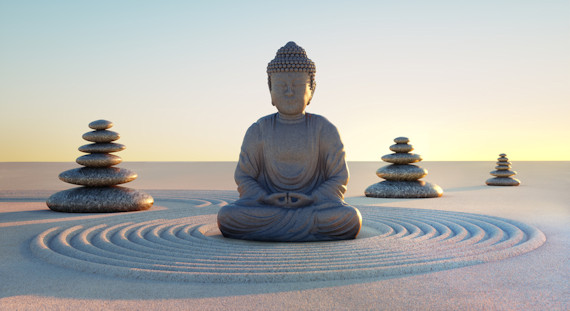 meditierender Buddha